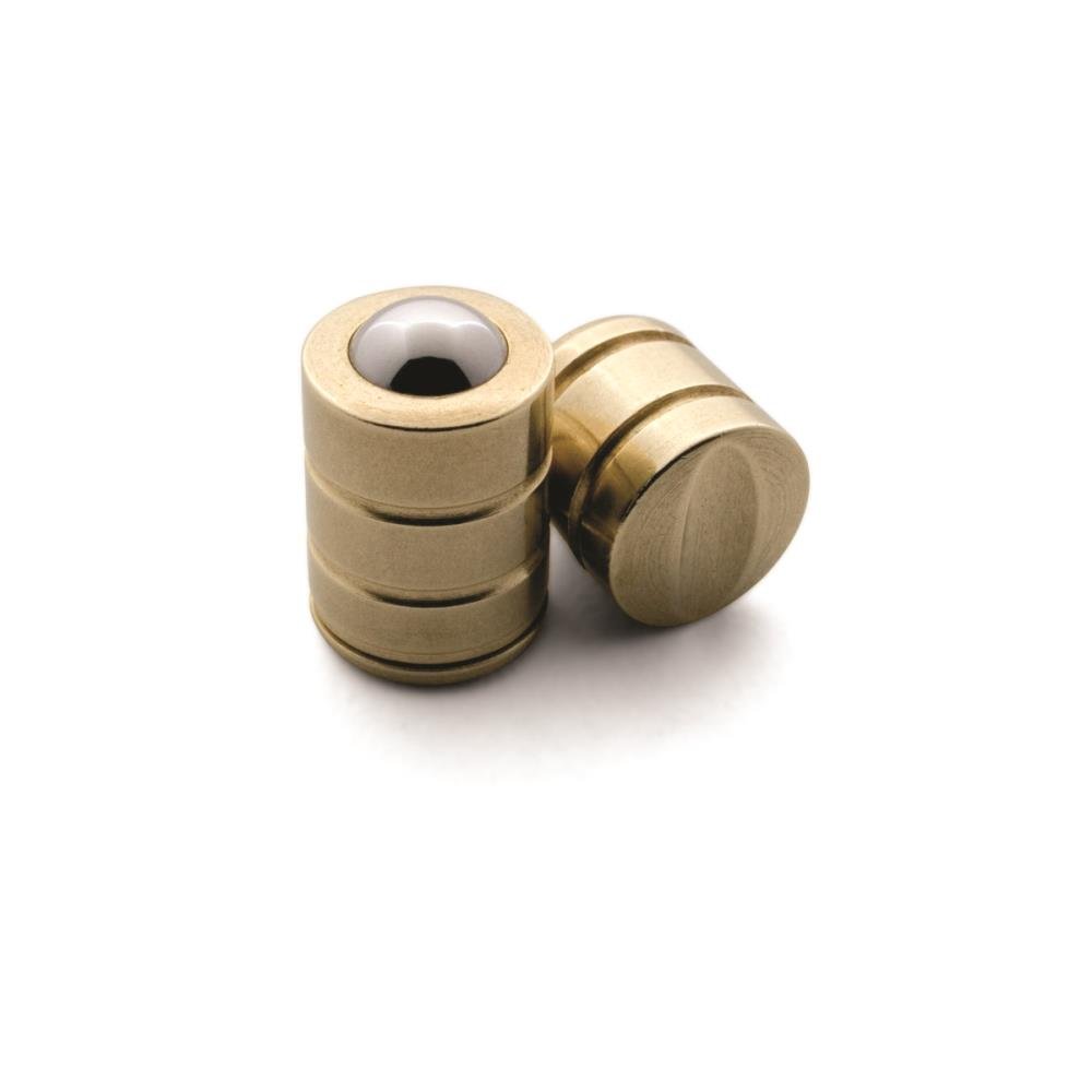 BC-265 Ball Catch - A product photo of brass hardware on a white background