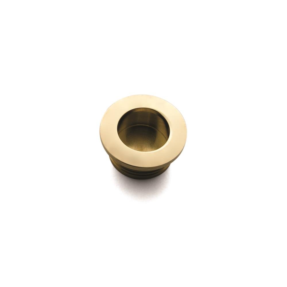 CP-125 Pull - A product photo of brass hardware on a white background